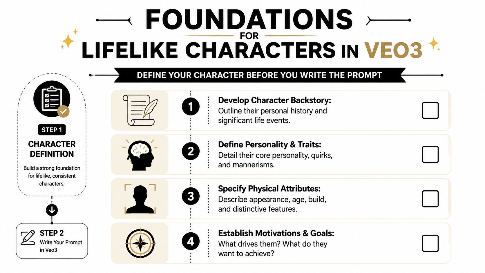 Foundations for Lifelike Characters