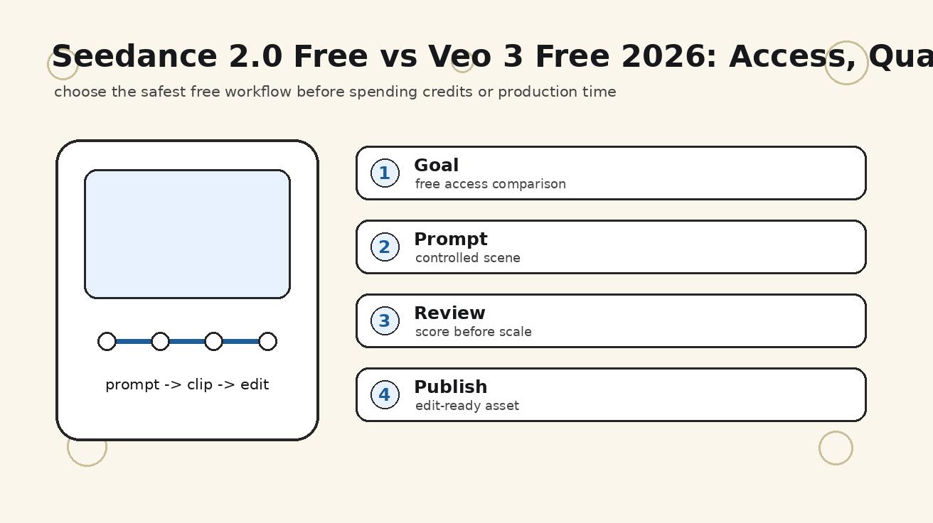 Seedance 2.0 Free vs Veo 3 Free 2026: Access, Quality, and Limits